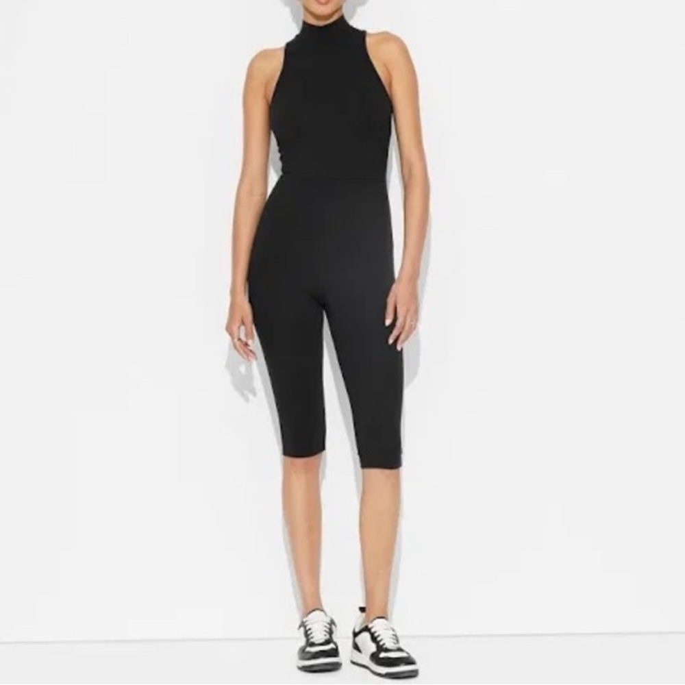 Wild Fable Black ButterBliss Capri Jumpsuit